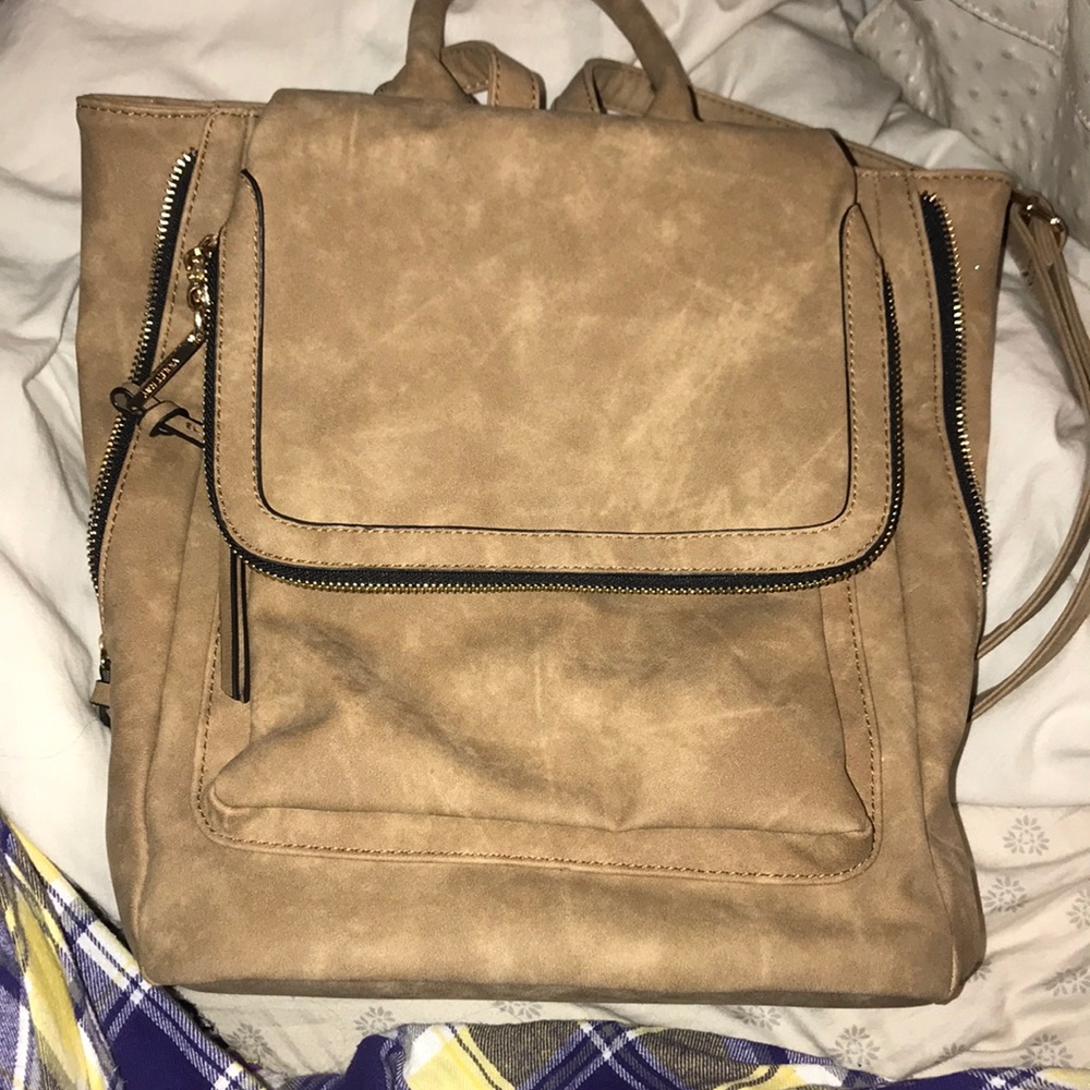 Francesca’s leather backpack